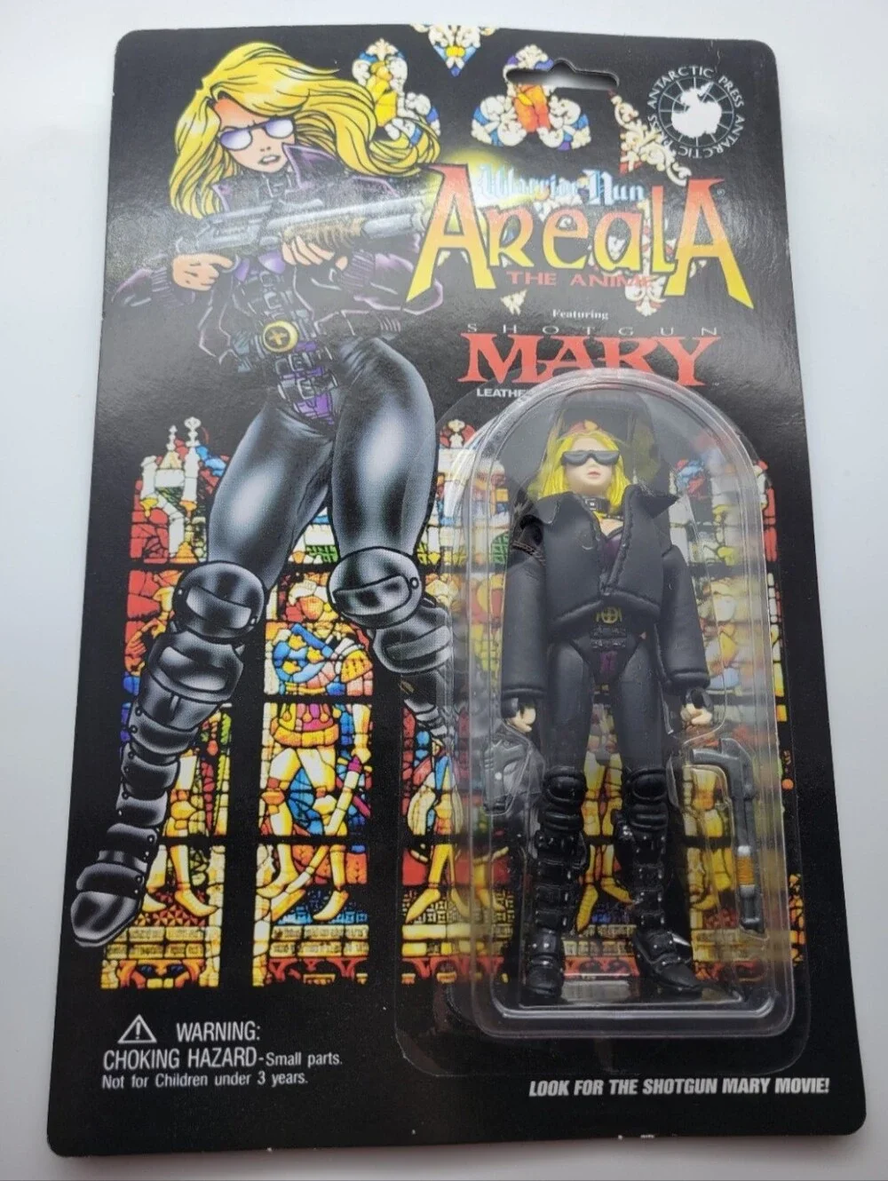 Warrior Nun Areala The Anime Mary Leather Jacket Edition Action Figure